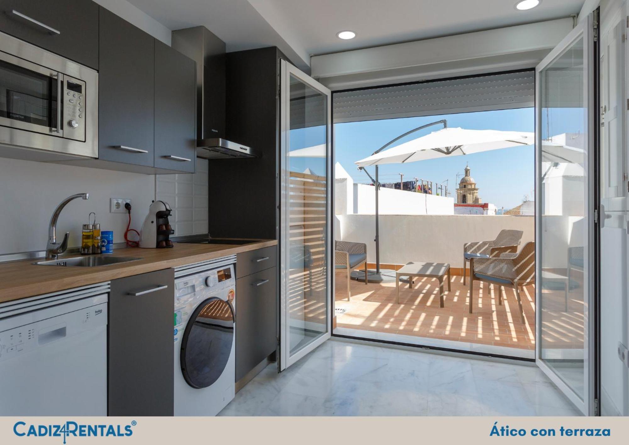 Apartamentos La Brujula By Cadizrentals Kültér fotó